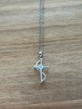 Sterling Silver Cross Necklace
